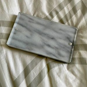 Crate & Barrel 4x6 Marble Photo Frame